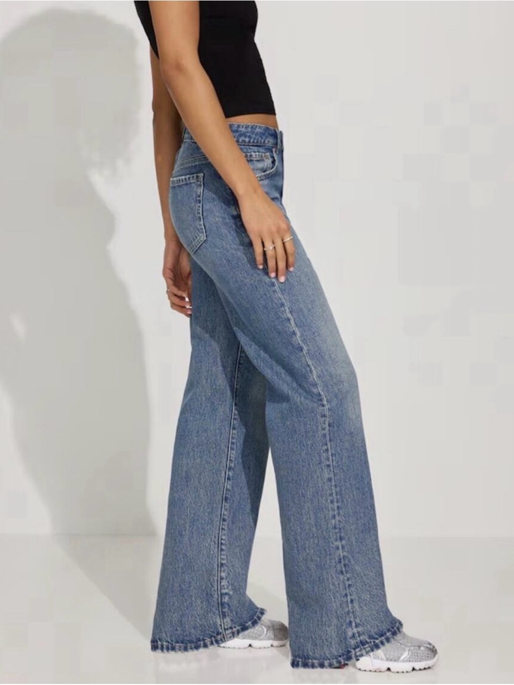 Garage Denim Jambe High-Rise Wide-Leg Women's Jeans Size 3 / Size 26